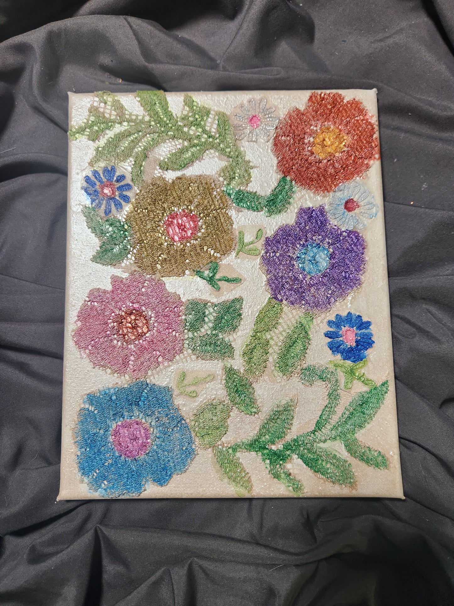 Lace Canvas - Spring Flowers