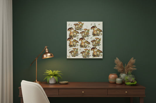 Decoupage- Mushrooms