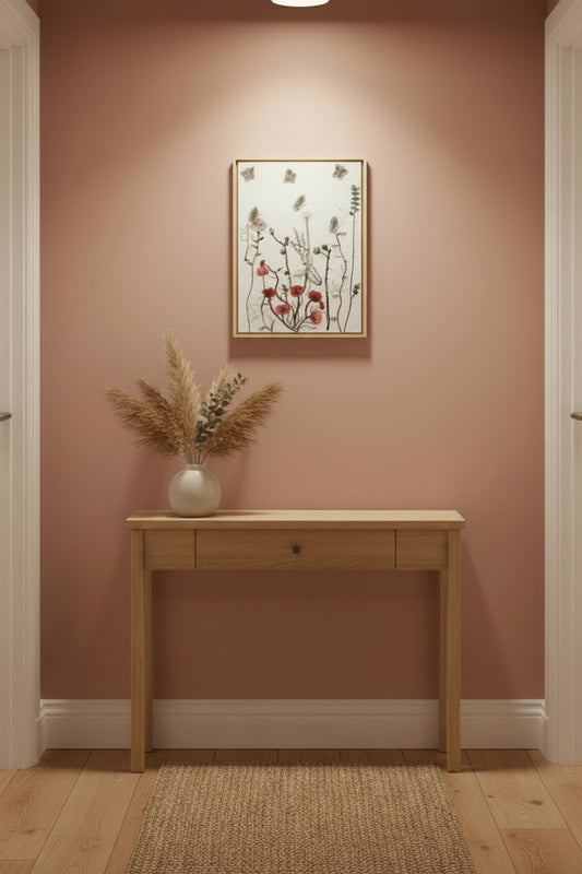 Embroidered Canvas - Wildflowers