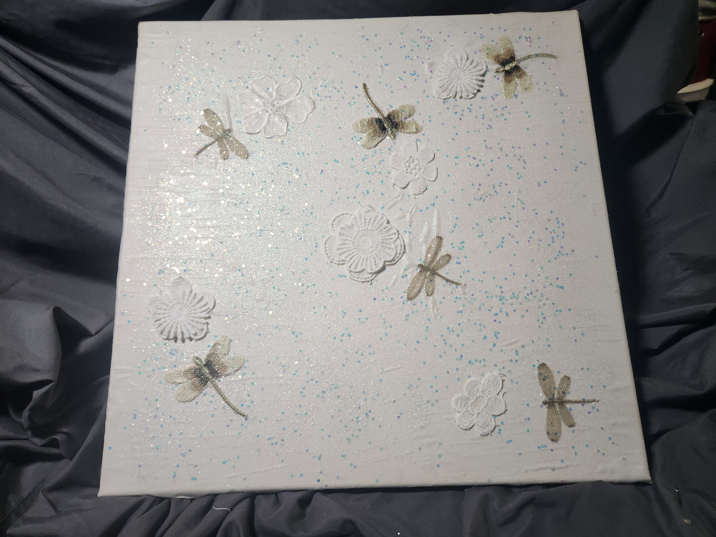 Lace Canvas- Dragonflies